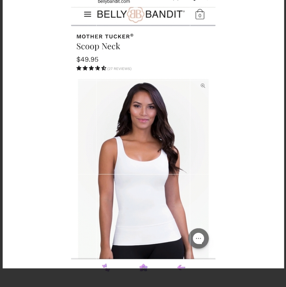 Mother Tucker scoop neck